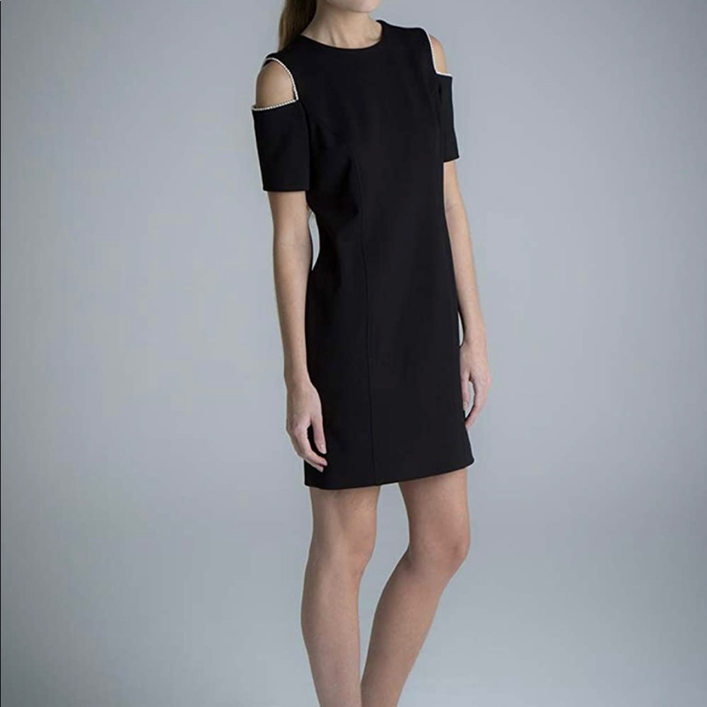 Kanjana Cutout Dress with Pearl Detail